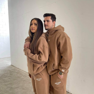 Original Hoodie - Mocha - Nirvana Clothing Apparel